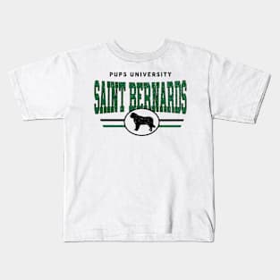 Saint Bernards - Pups U Kids T-Shirt